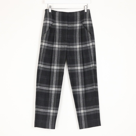 Wilfred Aritzia Chambéry Pant Wool Tartan - Picture 1 of 8